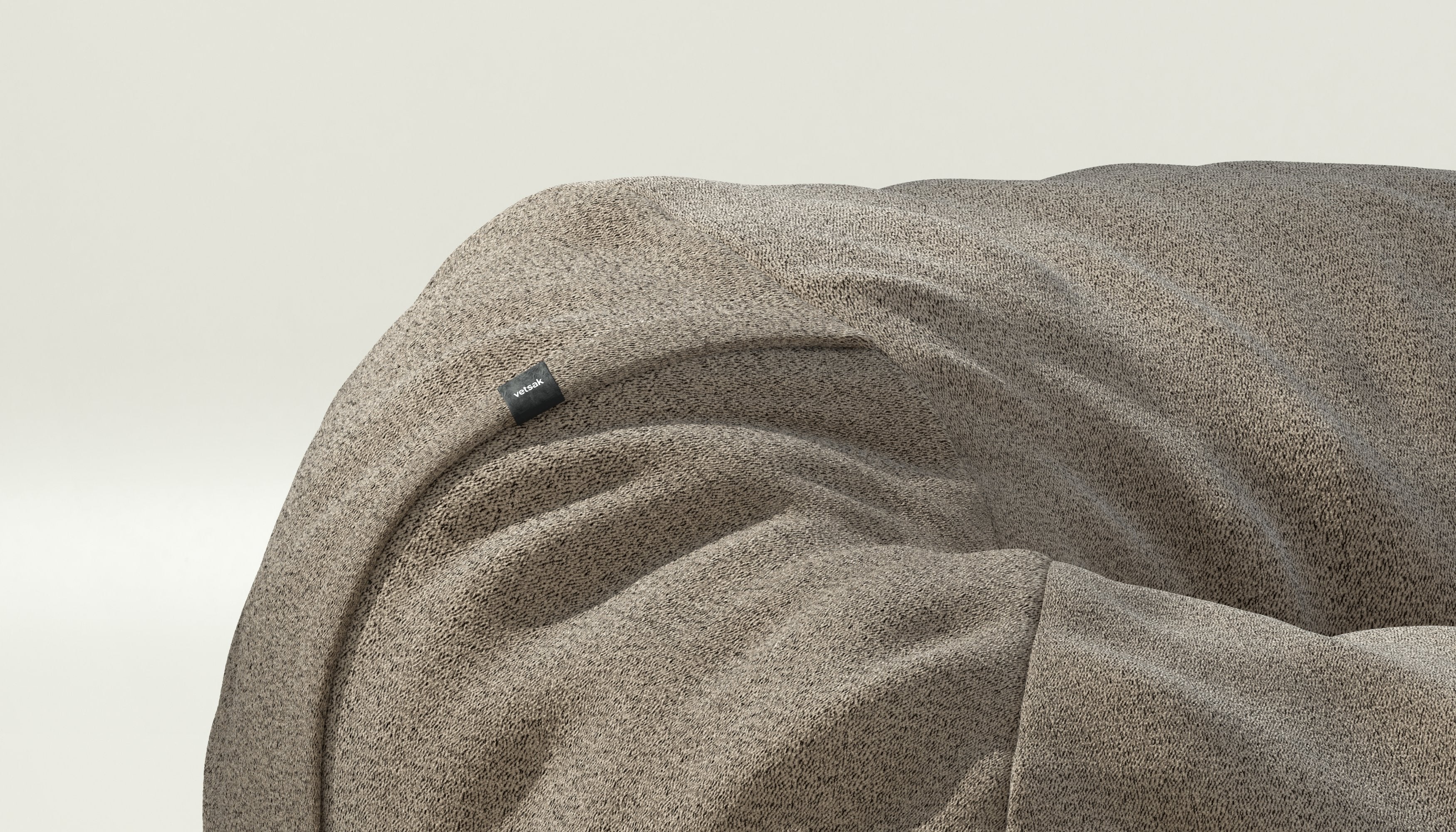 vetsak | Sitzsack Medium - Loop Loop - Taupe - Image 3