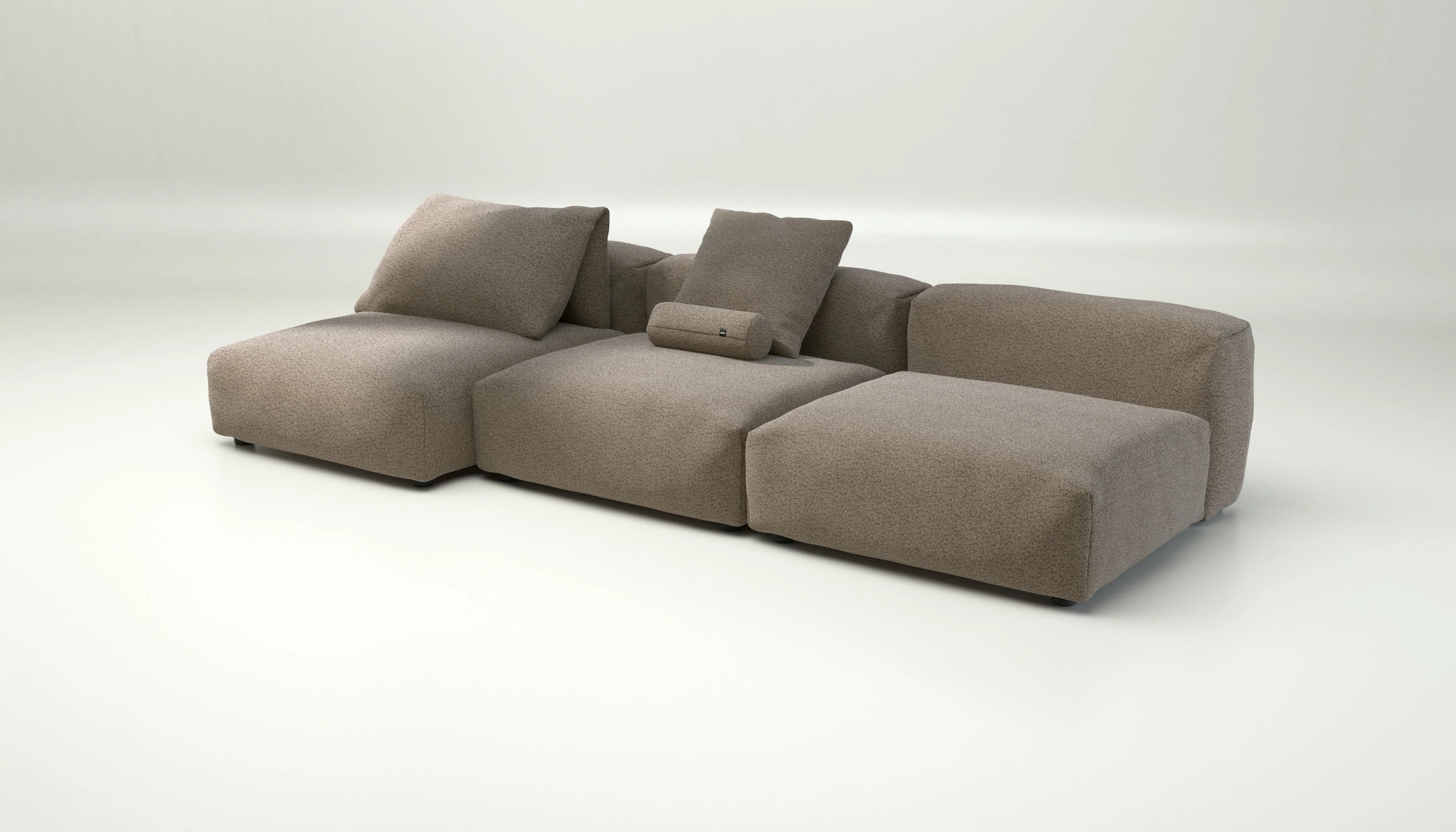 vetsak | Sofa Set 04 - Loop Loop - Taupe | Modulares Sofa | 5 Sitzer | Big Sofa - Image 3